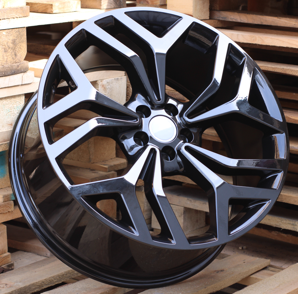 Racingline Land Rover/Range Rover style D1419 Melns <small>5x108x20 8J 40 63.3</small>